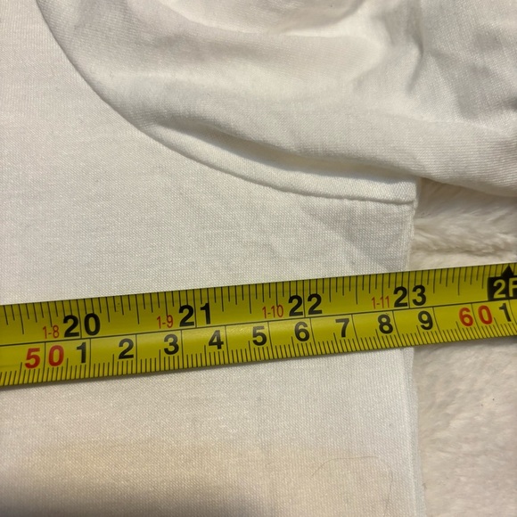 NWOT Fall Graphic T-Shirt XL White with Pumpkins “It’s Fall Y’all” Rayon Stretch - Picture 12 of 13